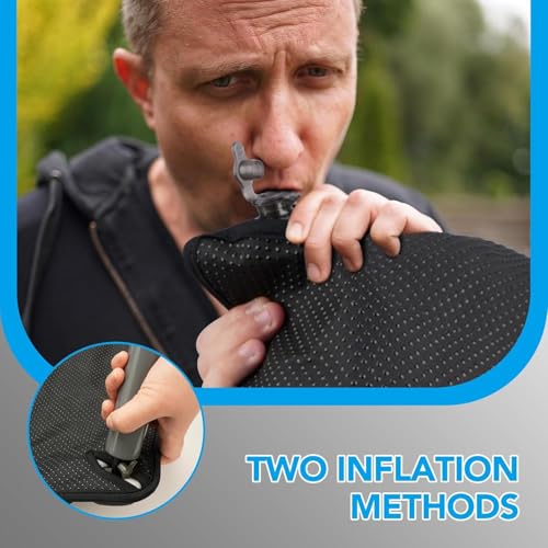 Travel Cushion for Airplane, Inflatable Seat Cushion 18 X16''