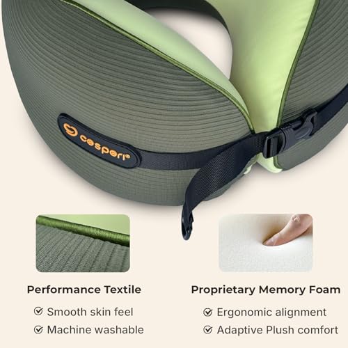 Ergonomic Travel Neck Pillow for Airplanes & Cars, Small - size: Small (Neck Size: 11.5"-12.5")