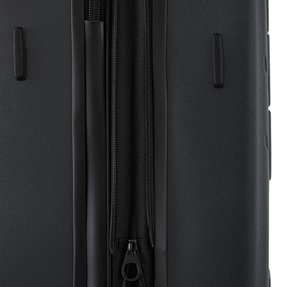 Wrangler ATG Trailway Expandable Hardside Luggage, Jet Black, 22" Carry-On - color: Jet Black