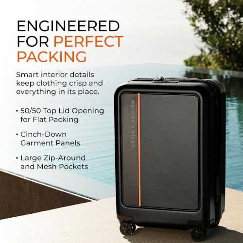 Briggs & Riley ZDX Medium 27 Inch Expandable Checked Luggage, Black - color: Black, size: 27" Hardside Checked