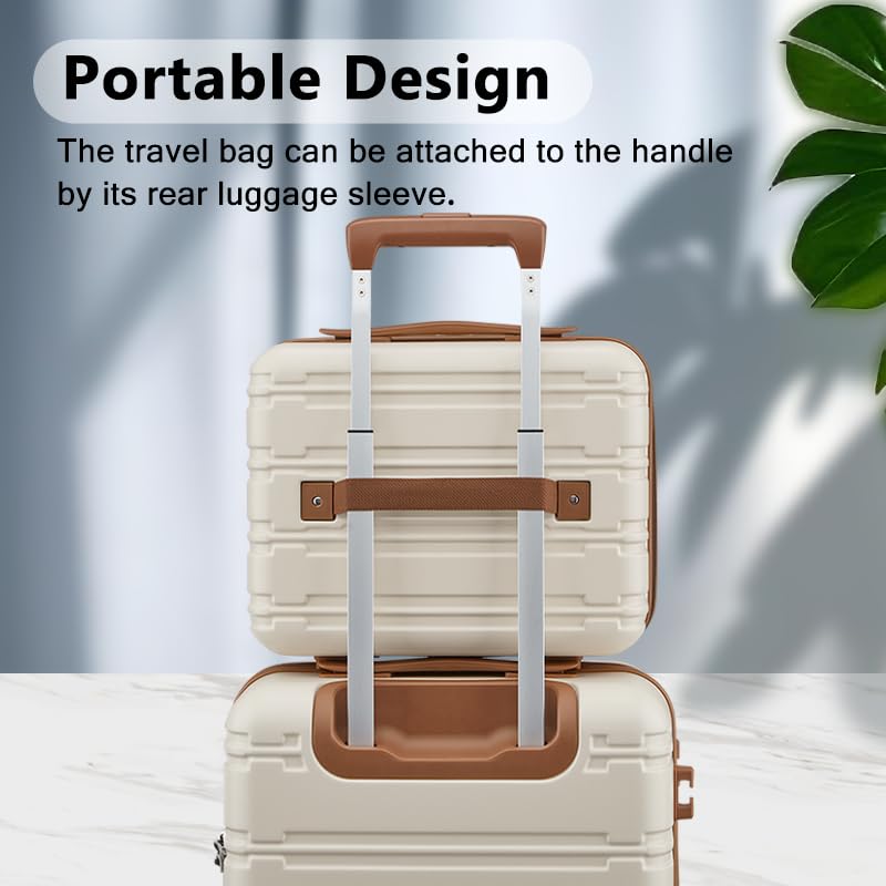 NEISIA Luggage Sets, Suitcase with Spinner Wheels, PC+ABS Hardshell Travel Luggage Set with TSA Locks,Lightweight Rolling Luggage，Carry on suitcase with YKK Zippers - color: Dark green, size: 6 piece sets （14/20/24/28/DB/TB)