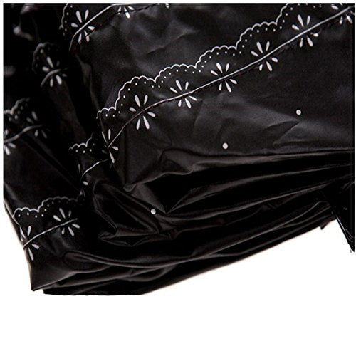 Honeystore Princess Lace Ultraviolet-Proof Folding Umbrella Anti-uv Dome Parasol - color: Style1 Purple