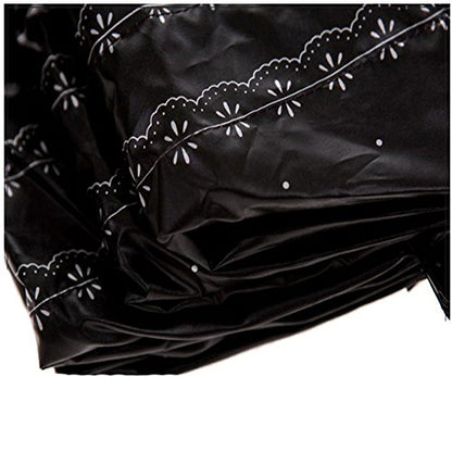 Honeystore Princess Lace Ultraviolet-Proof Folding Umbrella Anti-uv Dome Parasol - color: Style1 Purple