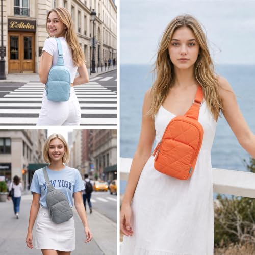G4Free Small Crossbody Sling Bag for Women - color: Grey