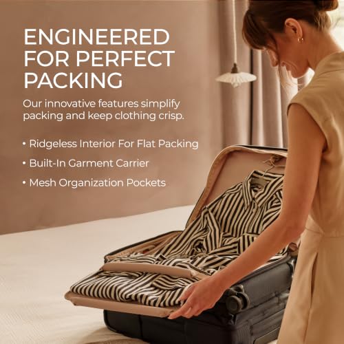 Briggs & Riley Baseline Global 21 Inch Softside Carry-On Spinner, Chocolate - color: Chocolate, size: 21" Carry-On