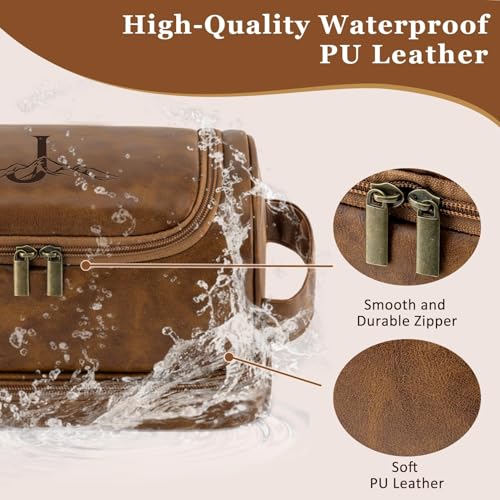 Personalized Christmas Retirement Birthday Gifts for Men - color: Light Brown, style: K