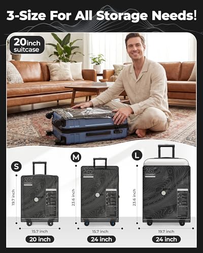 BAGSMART Travel Vacuum Seal Bags for Clothes with Pump - color: Graphite Ridge, size: 12 Combo Travel Sets