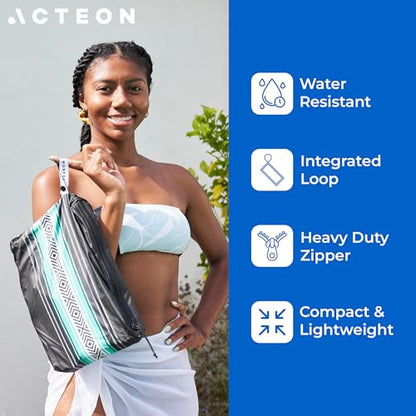 Acteon Wet Dry Bag for Gym Clothes & Swim, Water-Resistant Pouch - Ocio - color: Ocio