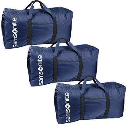 Samsonite Tote-A-Ton 32.5-Inch Duffel Bag, Navy, 3-Pack - color: Navy, size: 3-Pack