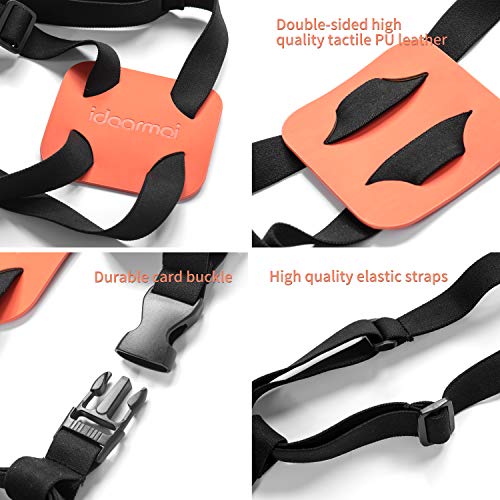 Luggage Straps ， Luggage add a Bag Strap，Travel Must Haves High Elastic Suitcase Adjustable Belt Bag Bungees with Buckles (Orange) - color: Orange
