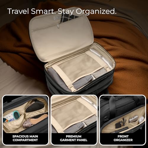 Expandable Cabin Bag - color: Black, style: Expandable Duffle
