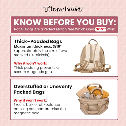 Trolley Strap, TSA Approved, Travel Accessory, Dark Brown