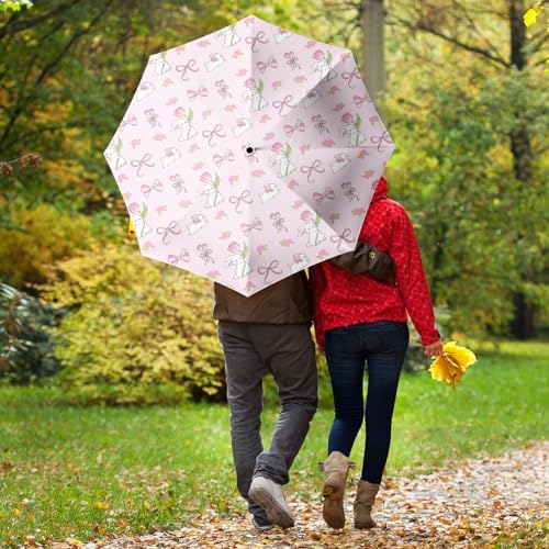 Folding Umbrella, Automatic Small Compact, Sun & Rain - color: MT71