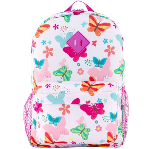 Travelers Club 5 Piece Kids' Luggage Set, Butterfly - color: Butterfly