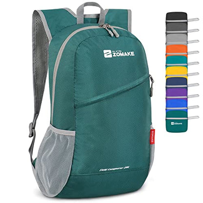 ZOMAKE Lightweight Packable Backpack 20L, Foldable Small Daypack for Hiking - color: Army Green
