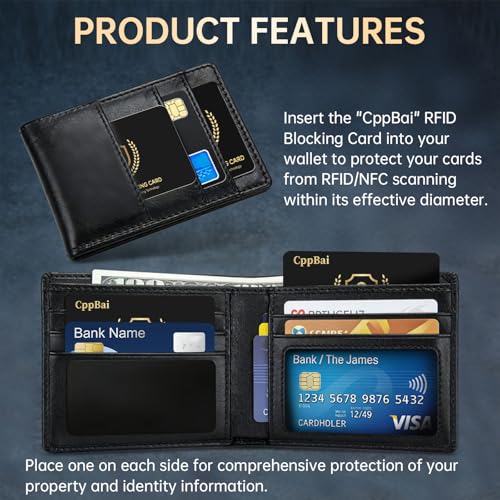 RFID Blocking Card 6 Pack, Credit Card Protector