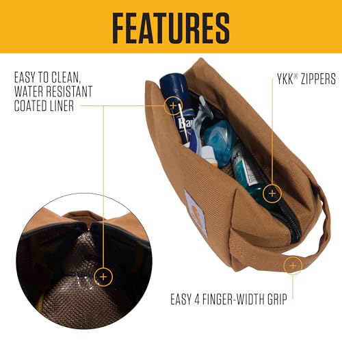 Carhartt Classic Zippered Travel Kit Industry Red - color: Industry Red