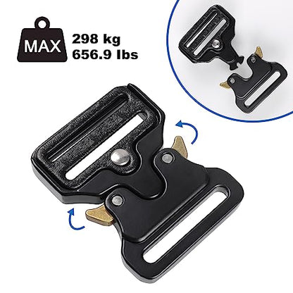 Vigorport Luggage Hook Strap, J Hook for Add A Bag Luggage Travel Essential - size: Large size/Metal buckle