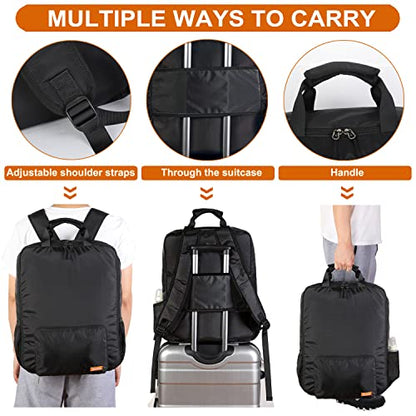 Mactso Stroller Travel Bag Compatible with GB Pockit and GB Pockit Air Plus All Terrain, Lightweight Stroller Travel Backpack for Airplane (Black, M) - color: Black, size: Medium