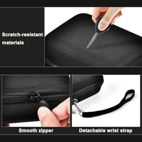 ALKOO Digital Camera Case for CAMKORY, Camera Pouch for KODAK Pixpro -Black - color: Black