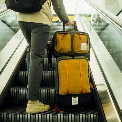 Topo Designs Global Briefcase + Travel Pack (Navy/Sahara) - color: Eco-friendly / Navy / Sahara