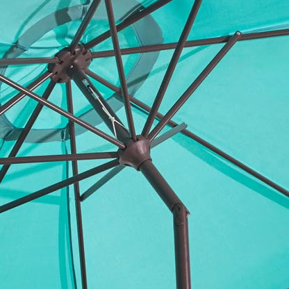 BrylaneHome 9 Ft. Tilt-And-Crank Umbrella - color: Covert Breeze
