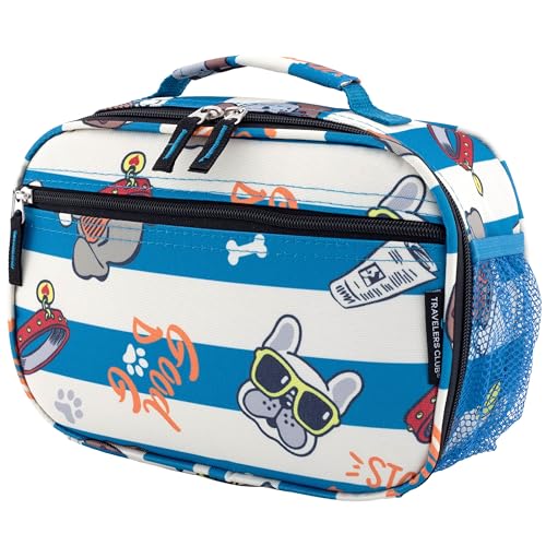 Travelers Club 5 Piece Kids' Luggage Set, Cool Dog - color: Cool Dog