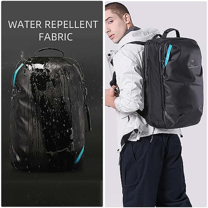 TANGCORLE Travel Backpack, 45L Carry On, Airline Approved - color: Black-b45