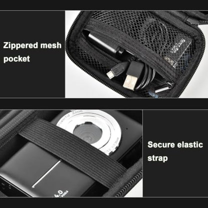 ALKOO Digital Camera Case for CAMKORY, Camera Pouch for KODAK Pixpro -Black - color: Black