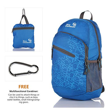 Outlander Packable Handy Lightweight Travel Hiking Backpack Daypack-Dark Blue-L - color: Dark Blue, size: 33L