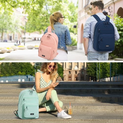 HanTrip 18 Inch Carry on Travel Backpack with Lots of Pockets, Burgundy - color: Burgundy, size: 18 Inch