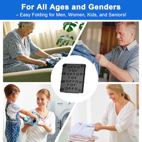 BoxLegend V3 Shirt Folder Board Tshirt Clothes Folding Board Durable Black - color: Black