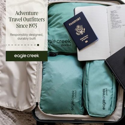 Eagle Creek Pack-It Reveal Carry-On Set, Willow Green, Set of 4 - color: Willow Green