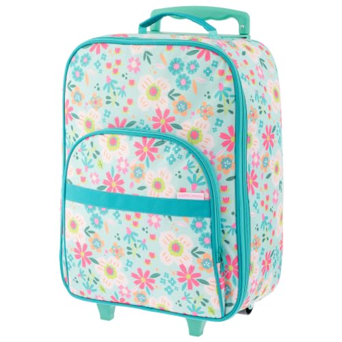 Stephen Joseph Kids' Rolling Carry-On Luggage, Flower - color: New Flower