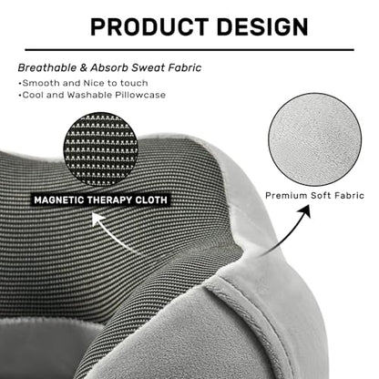 urnexttour Neck Pillow Airplane Travel Pillow 2 Pack Grey and Blue - color: Grey&blue