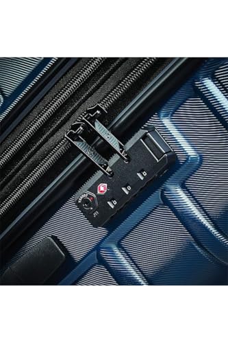 Samsonite Omni 2 Hardside 3 Piece Set - Includes Global Carry-On, Medium, & Large Checked Suitcases - 360° Dual Spinner Wheels - Integrated TSA Lock & Expansion - Amazon Exclusive - Lagoon Blue - color: Lagoon Blue, size: 3-Piece Set (Carry on/Medium/Larg