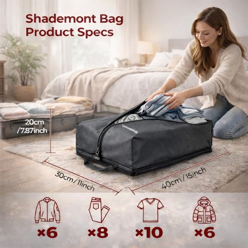 Travel Vacuum Storage Bags - Compression Luggage Packing Organizers for Suitcases & Backpack - 21L Reusable Waterproof Space Saver - Carry On Cubes (Black - no Pump) - style: 1pc Black – No Pump