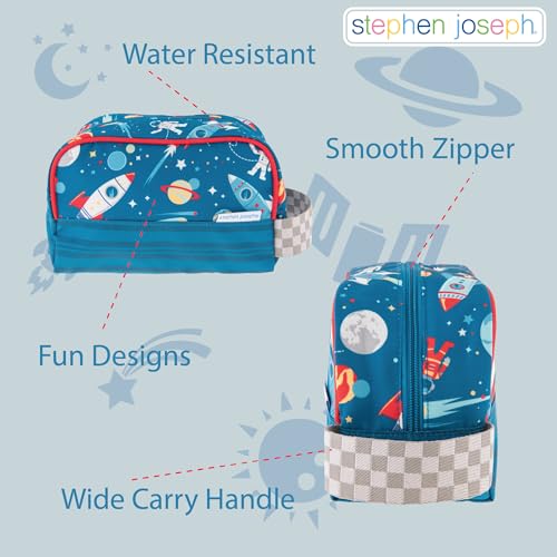 Stephen Joseph, Kids Toiletry Bag, Boys and Girls Toiletry Kit, Travel Bag - color: Princess