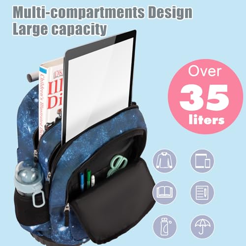 Tilami Rolling Backpack for Boys and Girls,Astronaut - color: Astronaut