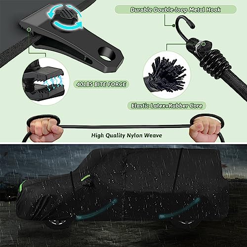 6 Layers Custom Waterproof Car Cover for 2006-2010 Hummer H3 SUV - size: H3 SUV Cover