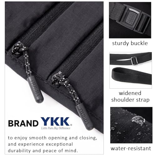 Money Belt for Travel, RFID Blocking Hidden Neck Wallet & Passport Holder - color: GRAY