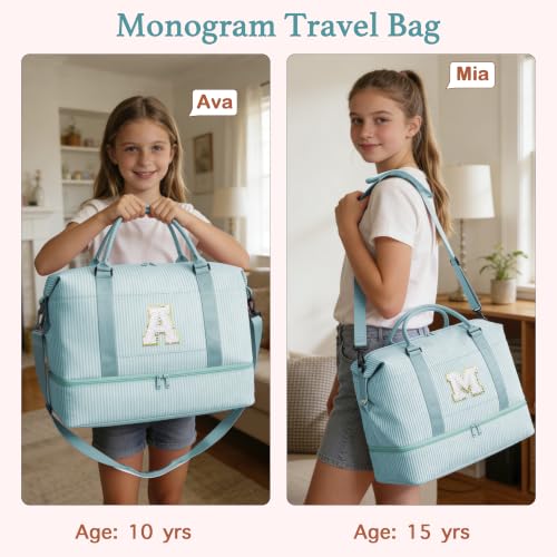Customized Gifts for Teen Girls Duffle Bags(Lake Blue,A) - color: Lake Blue-A, size: A