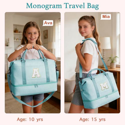 Customized Gifts for Teen Girls Duffle Bags(Lake Blue,A) - color: Lake Blue-A, size: A