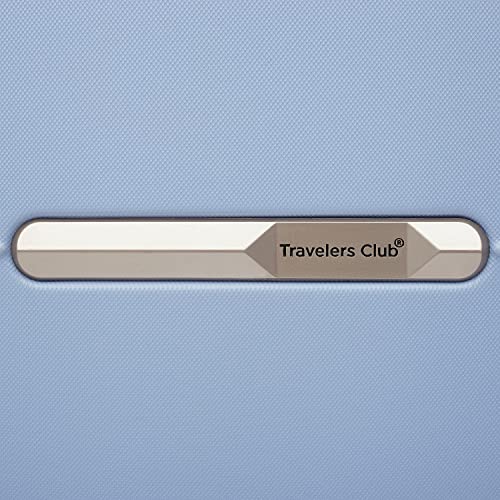 Travelers Club 22" Richmond Spinner Carry-On Luggage, Blue - color: Blue