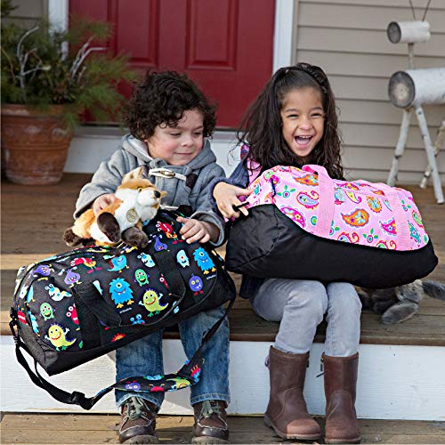 Wildkin Overnighter Duffel Bag for Kids, Paisley - color: Paisley