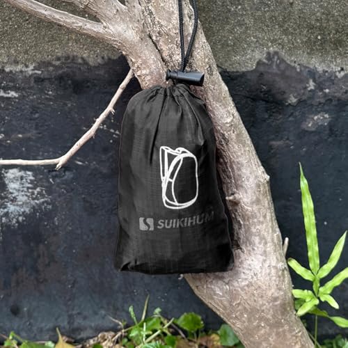 Ultra Lightweight Hiking-Daypack,Foldable Travel Packable Backpack | 20L Foldable Bag for Camping Cycling Outdoor,Day Pack for Men Women,black - color: Black