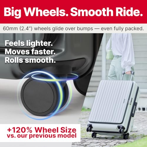 LEGEND WALKER 26" Checked Luggage, Khaki, 5524-67 - color: khaki, size: 26 inch