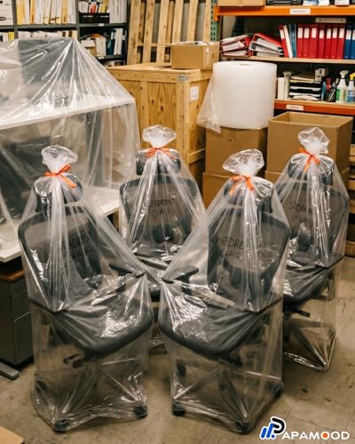 45x65 Inch Extra Large Clear Plastic Storage Bag for Luggage Cover, 8 Pack - size: XX-Large (45"x65")