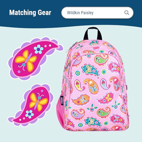 Wildkin Overnighter Duffel Bag for Kids, Paisley - color: Paisley