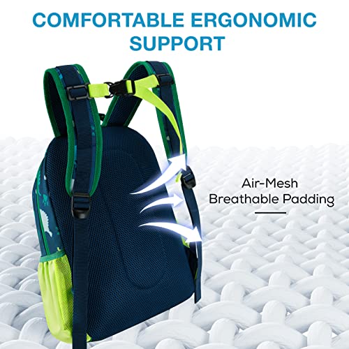 mommore Kids Backpack Set Kindergarten School Bookbag for Boys Girls 4-8 - color: A-dinosaur